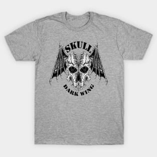 Skull Dark Wing T-Shirt